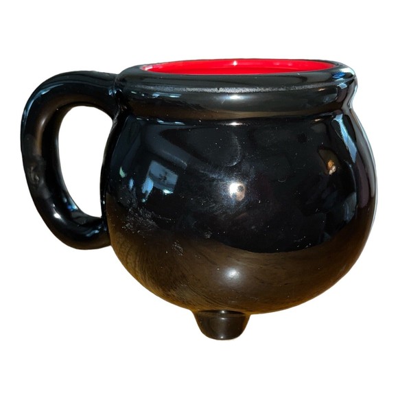 Harry Potter Polyjuice Potion Cauldron Sculpted 23oz Black Coffee Soup Mug - Picture 2 of 4